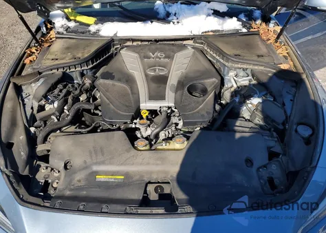 2018 Infiniti Q50 Luxe z USA, uszkodzony, nr VIN JN1EV7AR2JM445561